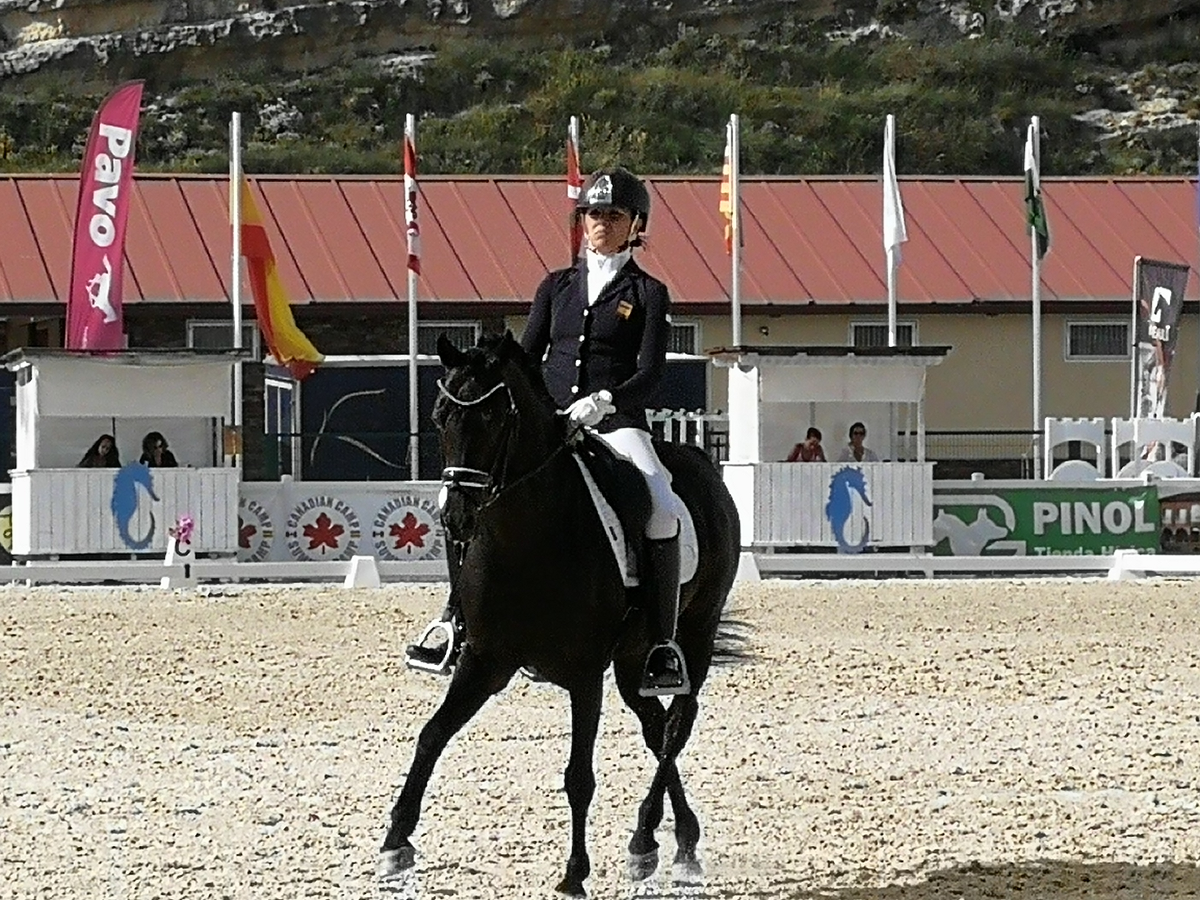 La Navarra Ane Martín Ladrón Campeona de España de Doma Clásica Ponis 2018